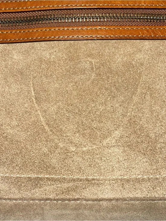 Vintage Y2K Coach Hampton Suede Tassel Leather Satchel Shoulder Bag (Style 7476) - Picture 12 of 15